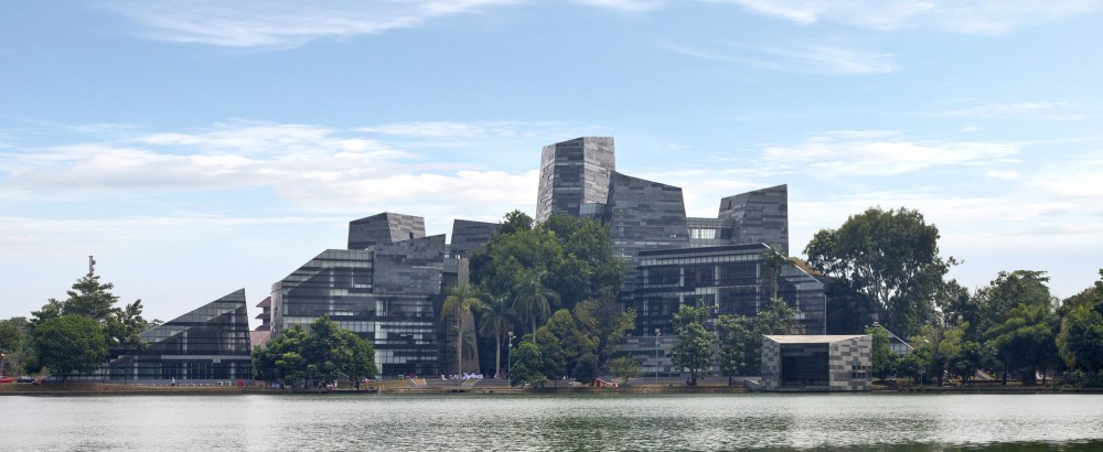 University of Indonesia Central Library / Denton Corker Marshall