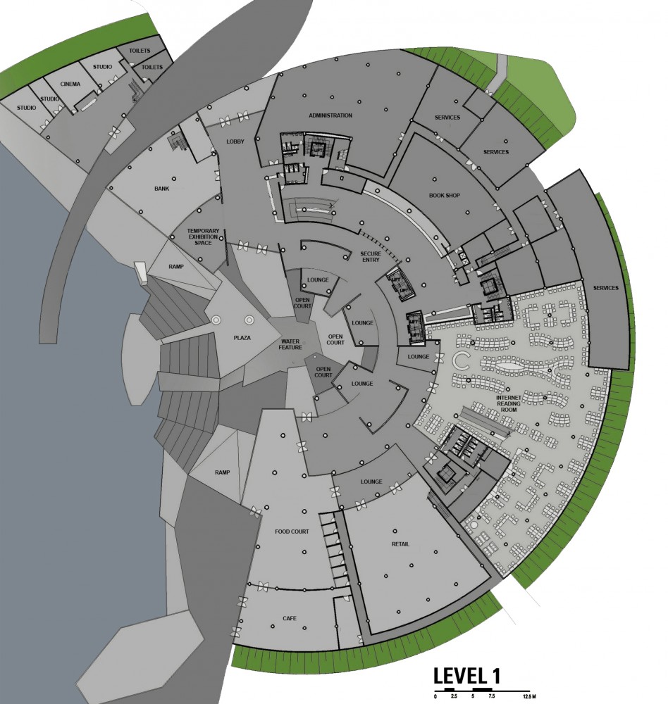 University of Indonesia Central Library / Denton Corker Marshall