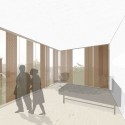 New Buildings of the “Klinikum 2015” Plan for Karlsruhe Medical Centre (4) interior view comfort room / Courtesy of gmp Architekten