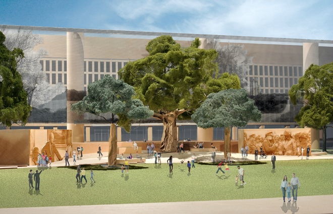 Gehry’s controversial Eisenhower Memorial gains Support