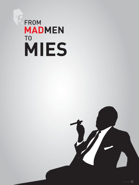 Download the “From Mad Men to Mies” Wallpaper to your Tech Device