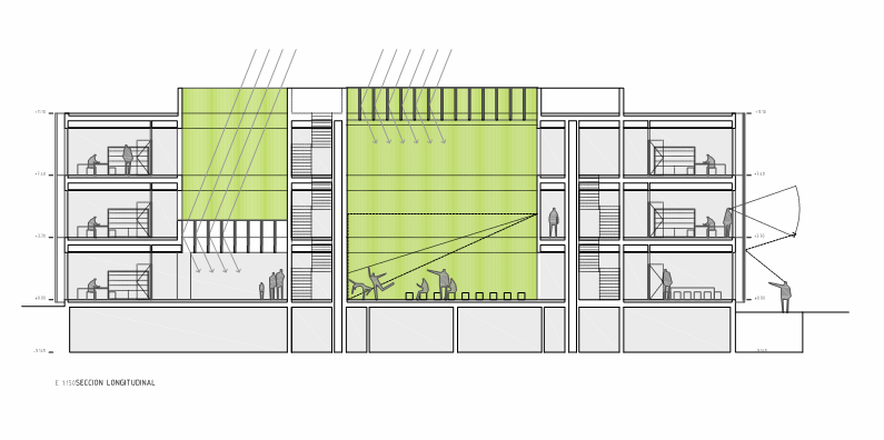 Social Services Center / dosmasuno arquitectos