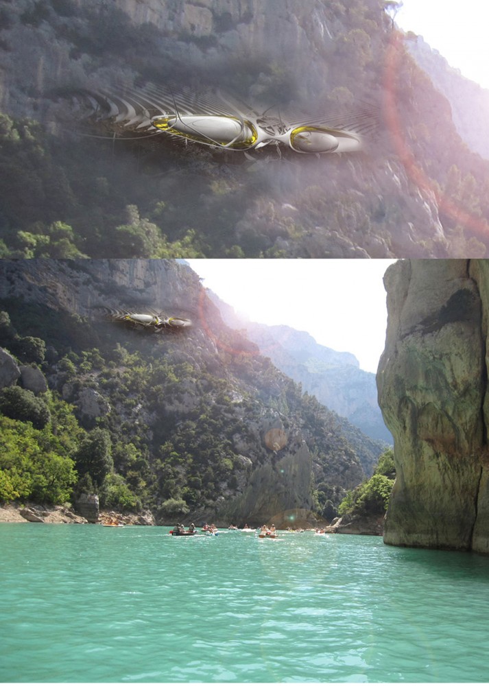 Hanging Hotel: A Suspended Campsite for Climbers / Dr. Margot Krasojevic
