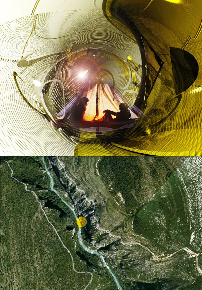 Hanging Hotel: A Suspended Campsite for Climbers / Dr. Margot Krasojevic