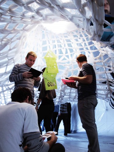 "White" Book Show Installation 2011 (3)
