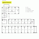 4th and 5th floor plan plan