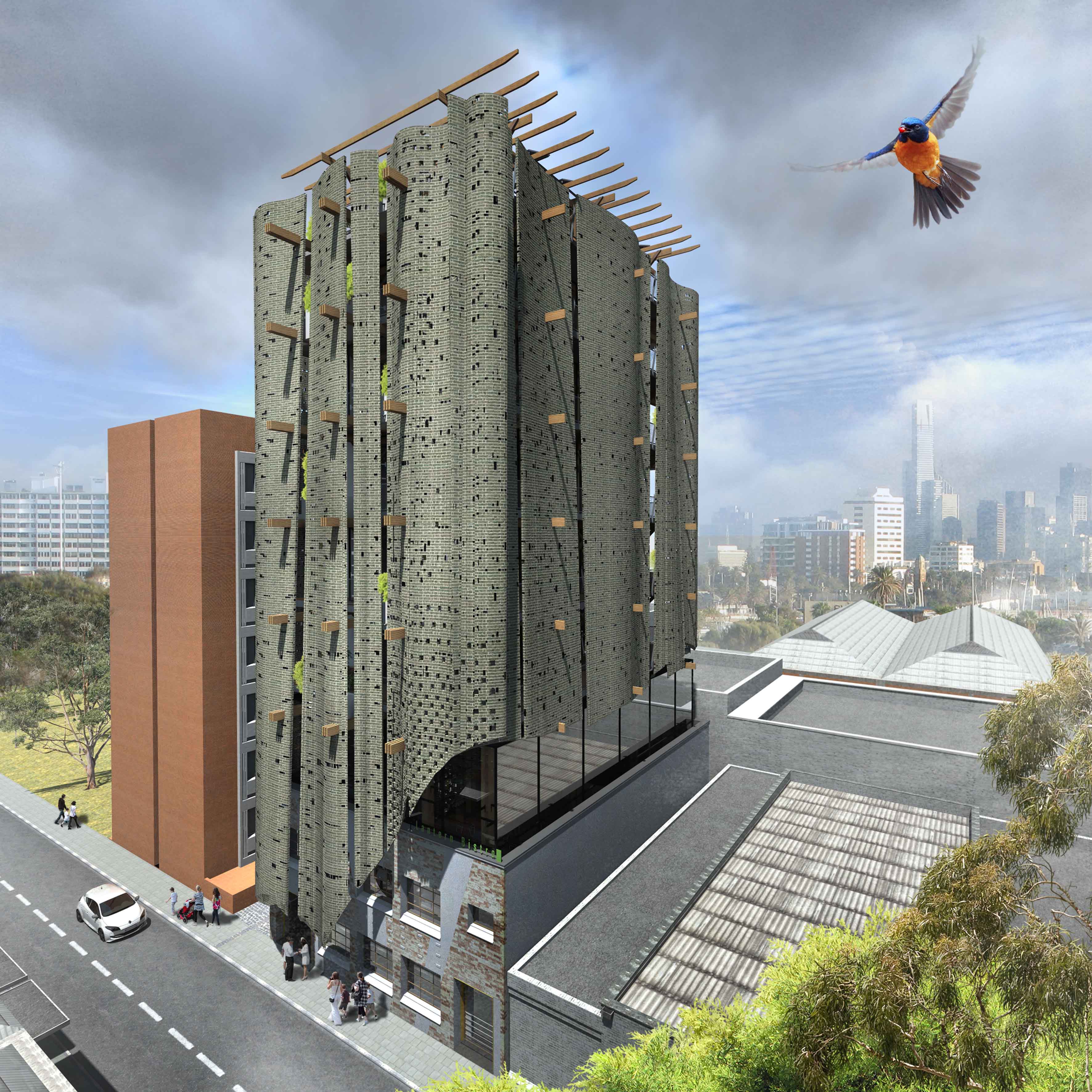 front elevation / Courtesy of Jonathan Gibb