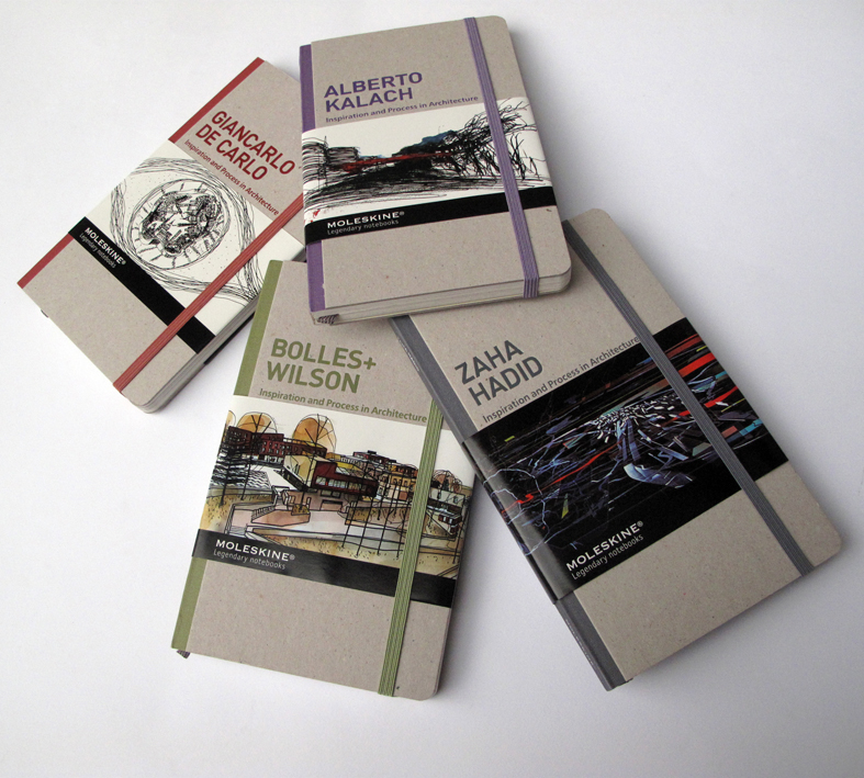 Facebook 500,000 Fans Giveaway: Moleskine – Inspiration and Process in Architecture