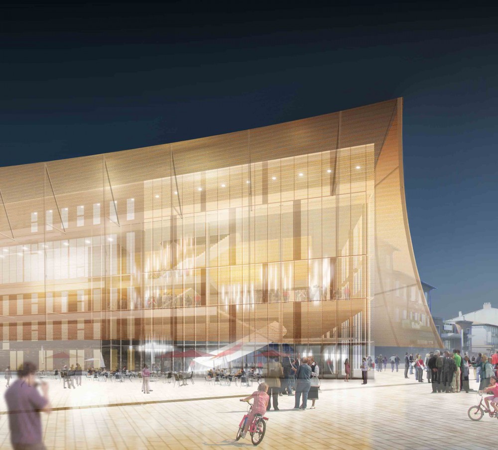 Albi Major Theatre / Dominique Perrault Architecture