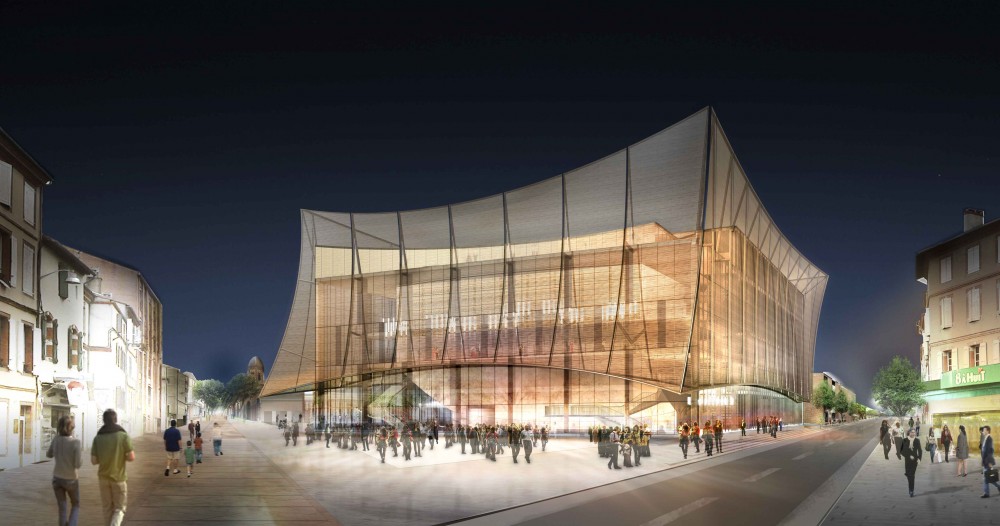 Albi Major Theatre / Dominique Perrault Architecture
