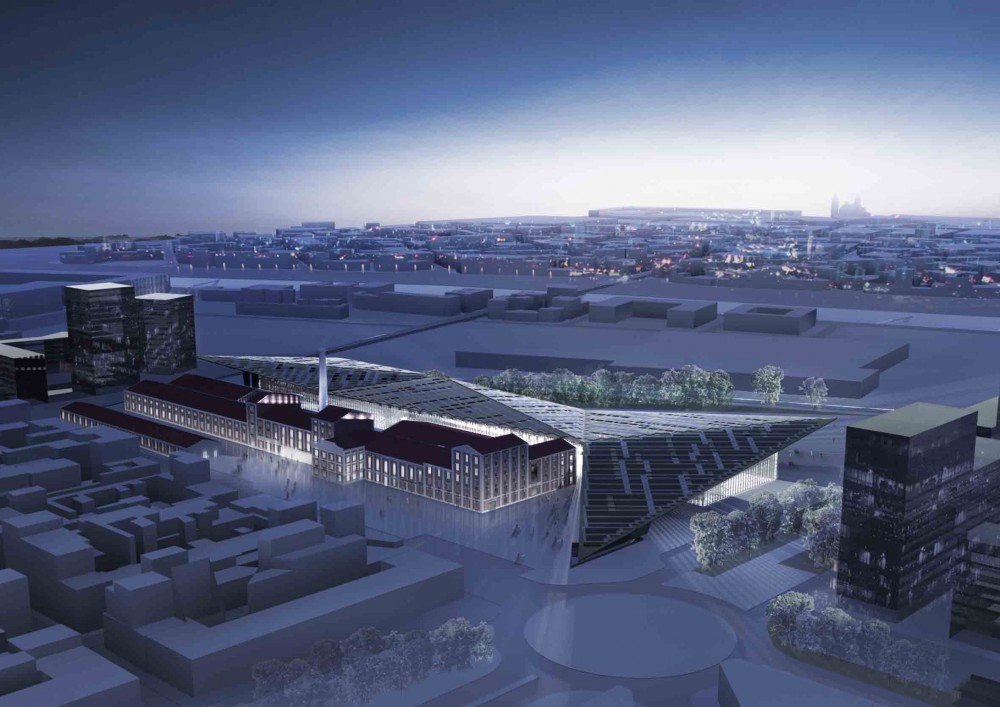 Conference and Exhibition Center / Dominique Perrault Architecture