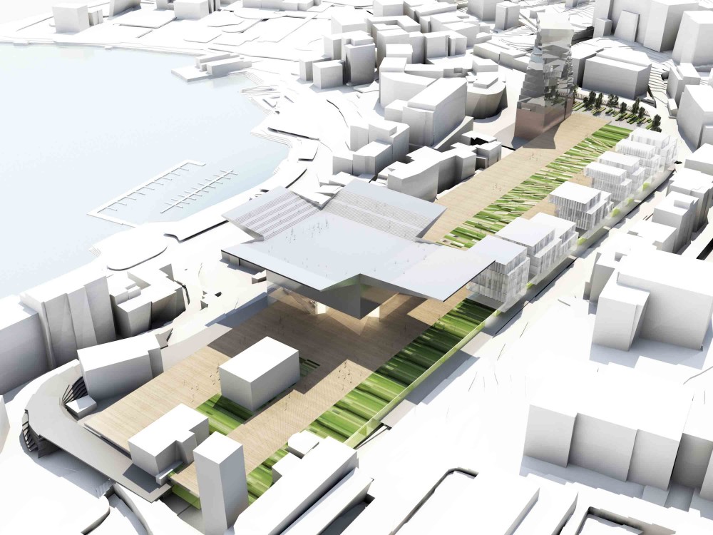 FFS Train Station District / Dominique Perrault Architecture