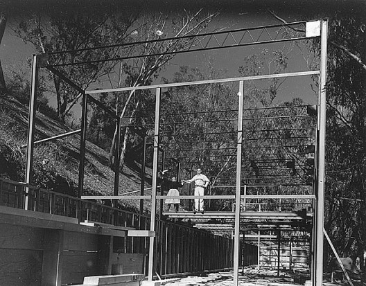 Eames House Construction