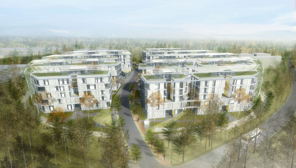 Skolkovo Technopark District D2 Residential Area / Saltans Architects_International + Jaeger and Partner Architects