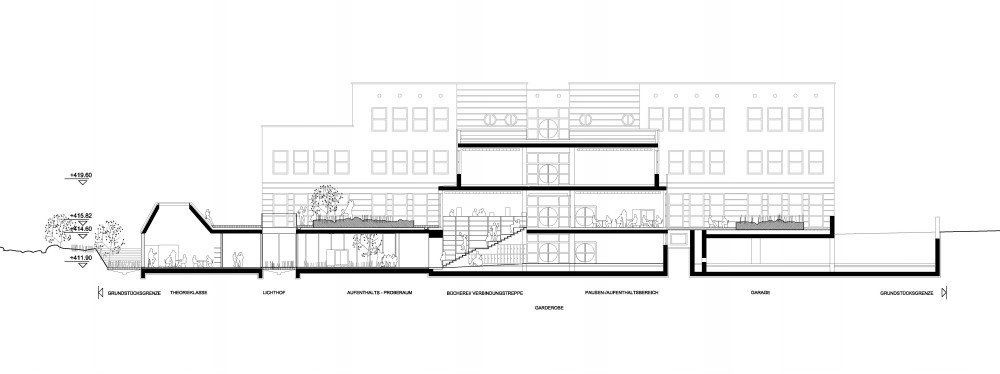 Music Gymnasium Salzburg Proposal / LETH & GORI