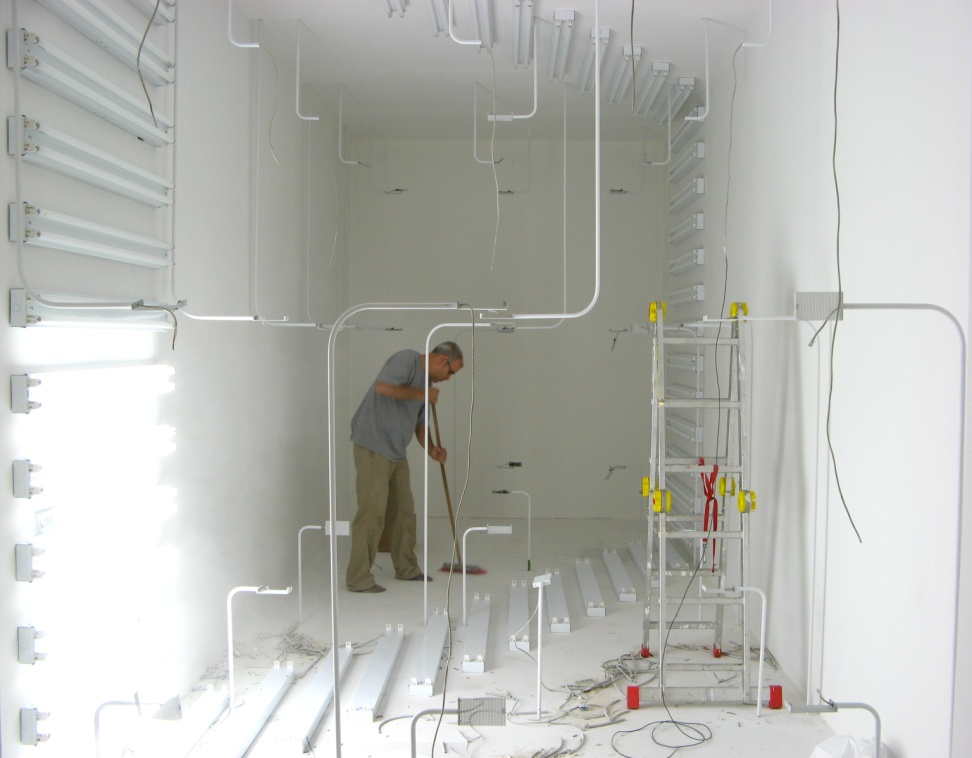 Philippe Rahm. Interior Weather installation made for the CCA exhibition environ(ne)ment. 2006