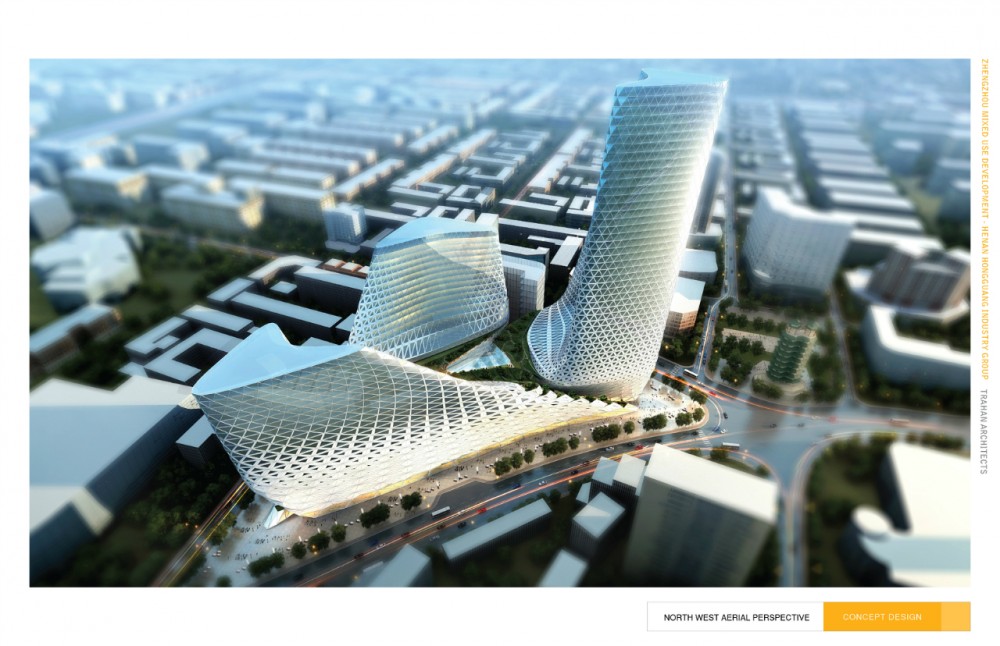 Zhengzhou Mixed Use Development / Trahan Architects