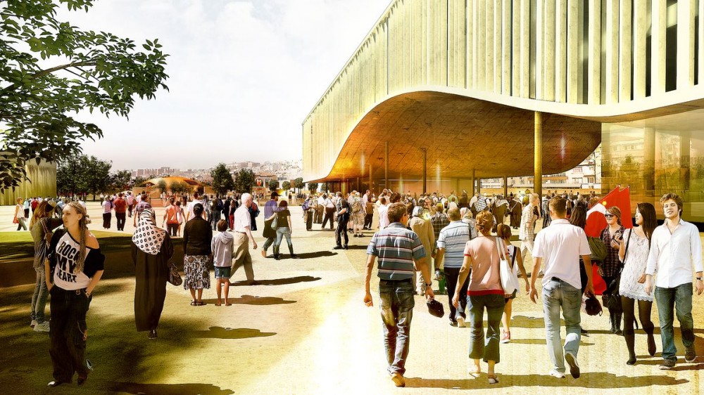 Yenikapı Transfer Point and Archaeo-park Area / Mecanoo