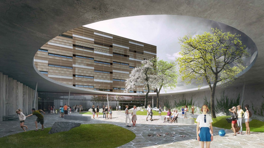 Amstetten School Campus / Atelier Thomas Pucher