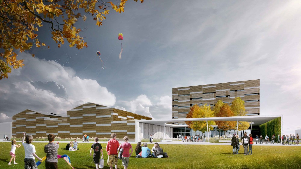Amstetten School Campus / Atelier Thomas Pucher