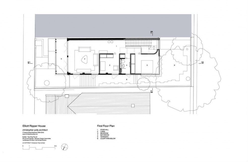 Elliott Ripper House / Christopher Polly Architect