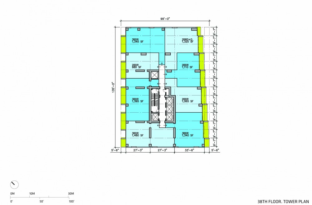 Beach and Howe Mixed-Use Tower / BIG