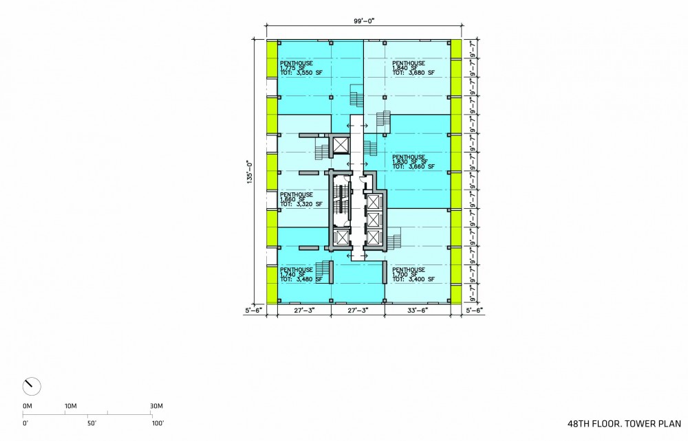 Beach and Howe Mixed-Use Tower / BIG