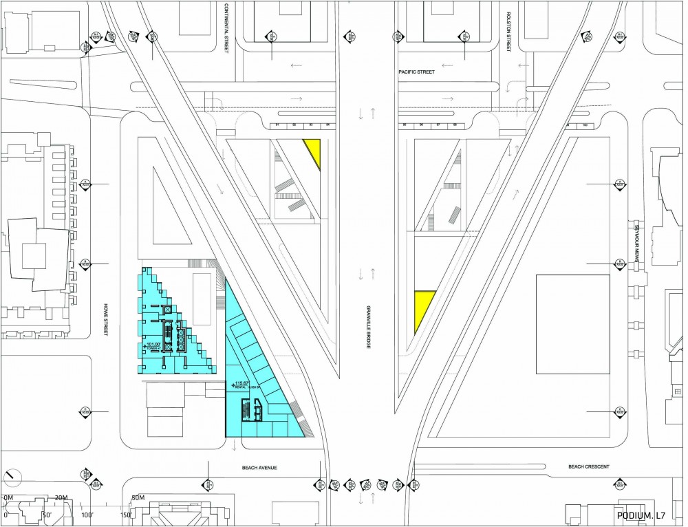 Beach and Howe Mixed-Use Tower / BIG