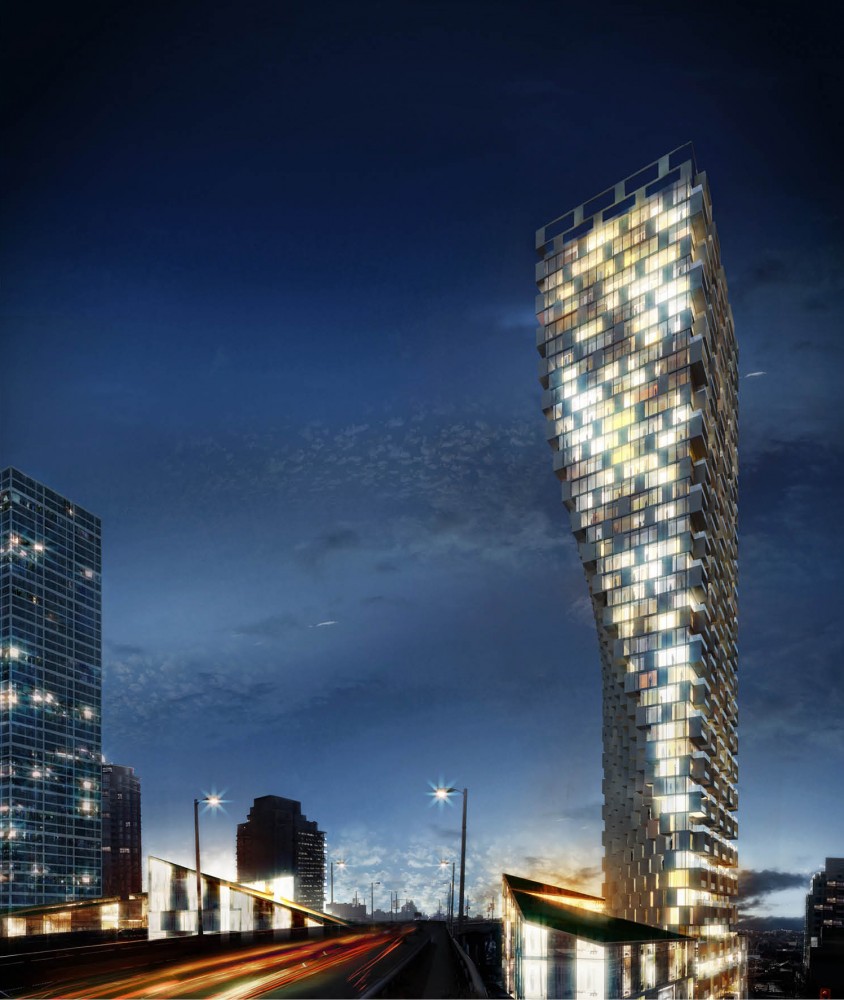 Beach and Howe Mixed-Use Tower / BIG