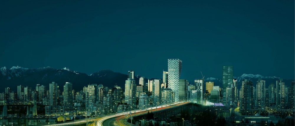 Beach and Howe Mixed-Use Tower / BIG