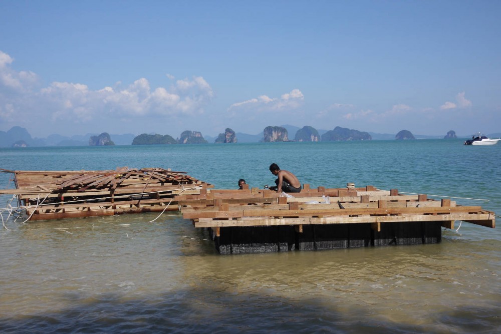 Archipelago Cinema / Buro Ole Scheeren + Film on the​ Rocks Yao Noi Foundation