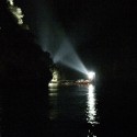 Archipelago Cinema / Buro Ole Scheeren, Film on the​ Rocks Yao Noi Foundation © Piyatat Hemmatat