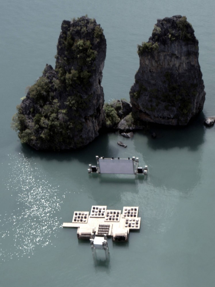 Archipelago Cinema / Buro Ole Scheeren + Film on the​ Rocks Yao Noi Foundation