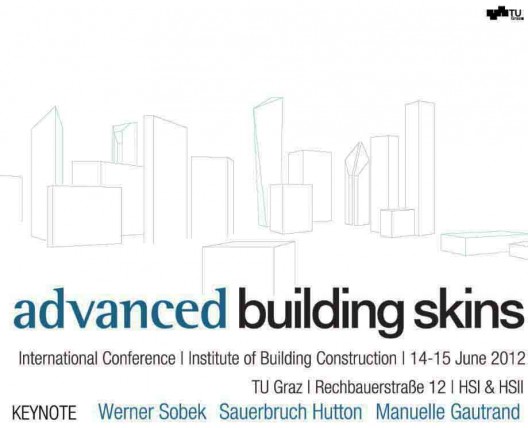 Advanced Building Skins Conference