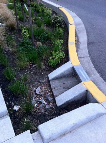 Bioswale; Portland, Oregon