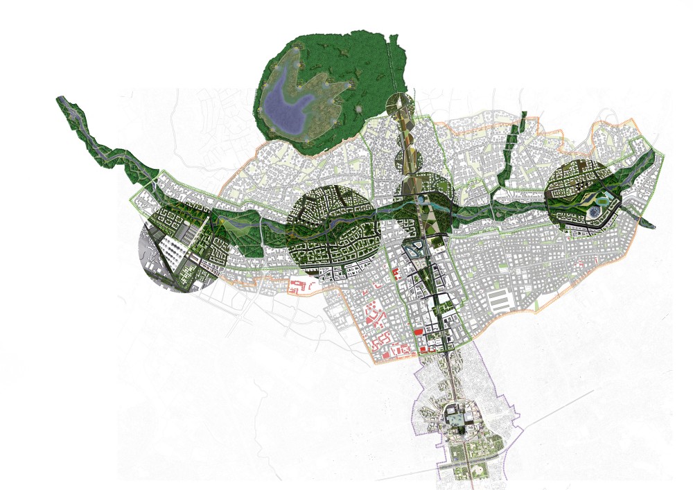 Finalists for the Masterplan of Tirana, Albania / Grimshaw Architects