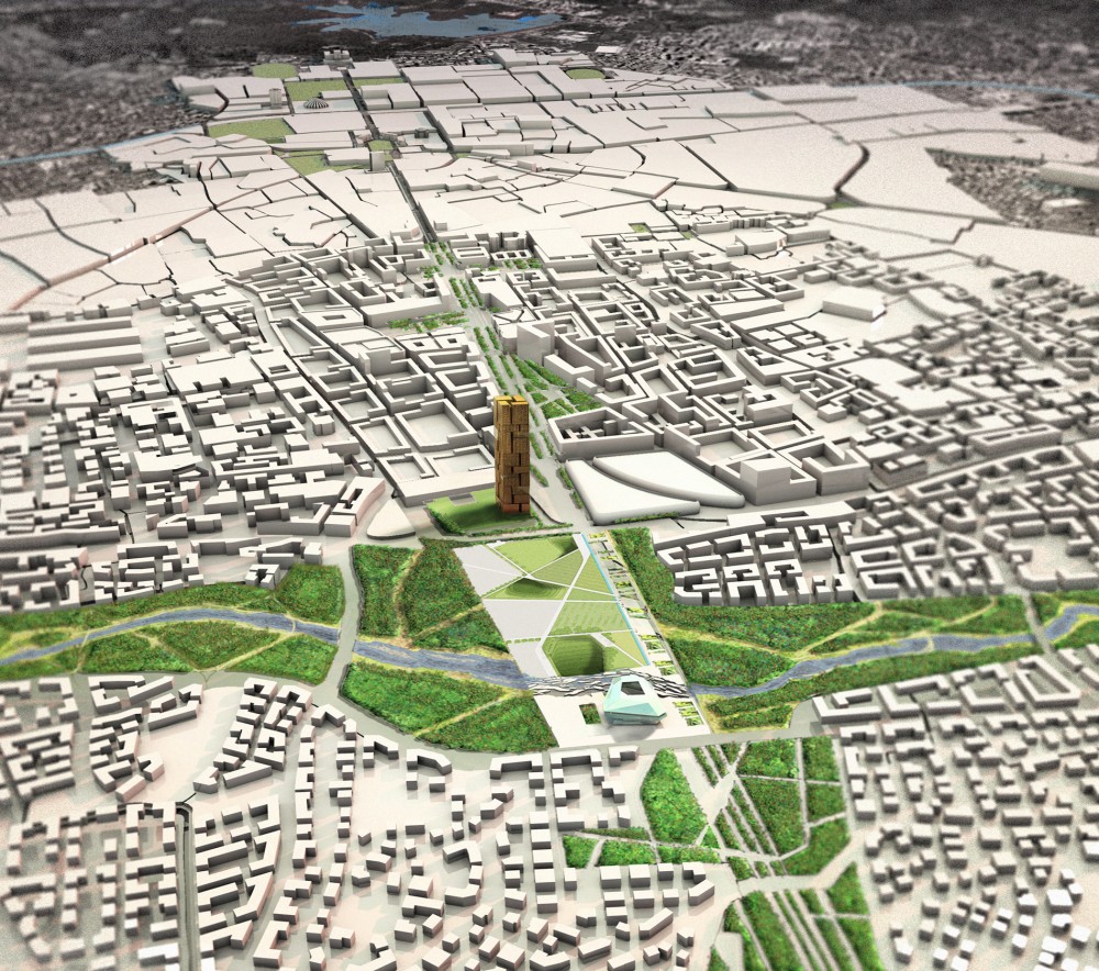 Finalists for the Masterplan of Tirana, Albania / Grimshaw Architects