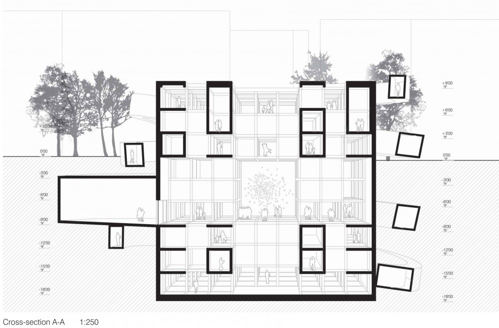 The Siege of Sarajevo Museum – The Art of Living 1992-1996 Fama Collection / Studio Zec + ahA + Filter