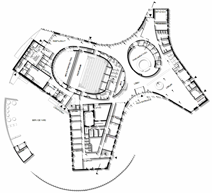 Sami Cultural Center Sajos / HALO Architects