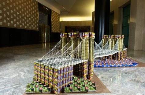 19th Annual Canstruction® Raises Hunger Awareness with Food Drive Exhibit (1)