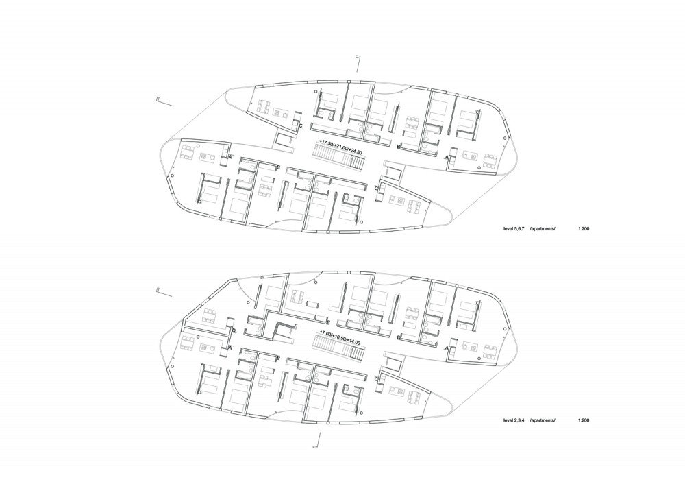 Budva Residential and Business Complex Proposal / AGM