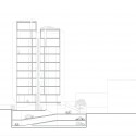 Budva Residential and Business Complex Proposal (22) cross section