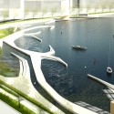 Second Place Reimagining the Waterfront Ideas Competition / Takuma Ono and Darina Zlateva - New York City, USA Second Place / Takuma Ono and Darina Zlateva; Courtesy of Civitas - Reimagining the Waterfront