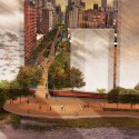 First Place Reimagining the Waterfront Ideas Competition / Joseph Wood - New Jersey, USA First Place / Joseph Wood; Courtesy of Civitas - Reimagining the Waterfront