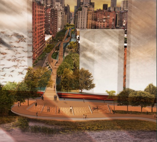First Place Reimagining the Waterfront Ideas Competition / Joseph Wood - New Jersey, USA