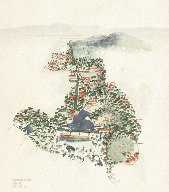 West 8 + IROJE wins Yongsan Park competition in Seoul