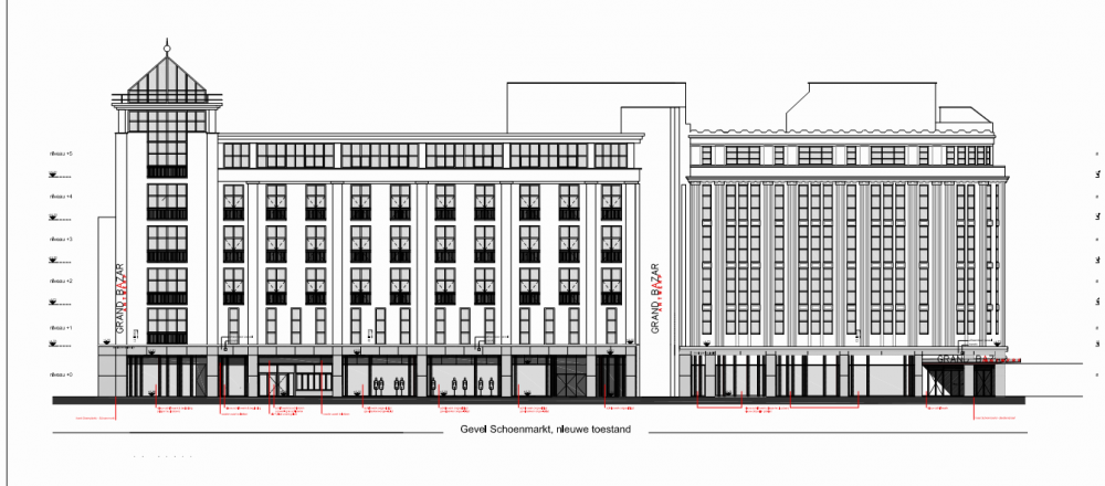 Grand Bazar Antwerp / Buro II & Archi+I
