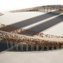West 8 + IROJE wins Yongsan Park competition in Seoul (4) Main Gate Bridge at Hangang-Ro ©West 8 urban design & landscape architecture