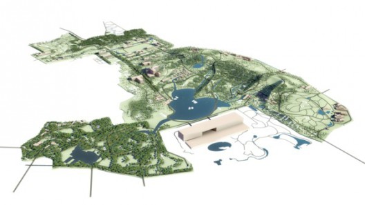 Yongsan Park ©West 8 -29, 3d site plan