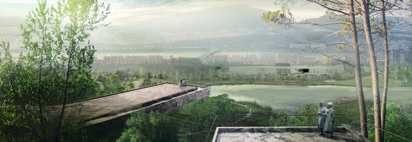 West 8 + IROJE wins Yongsan Park competition in Seoul